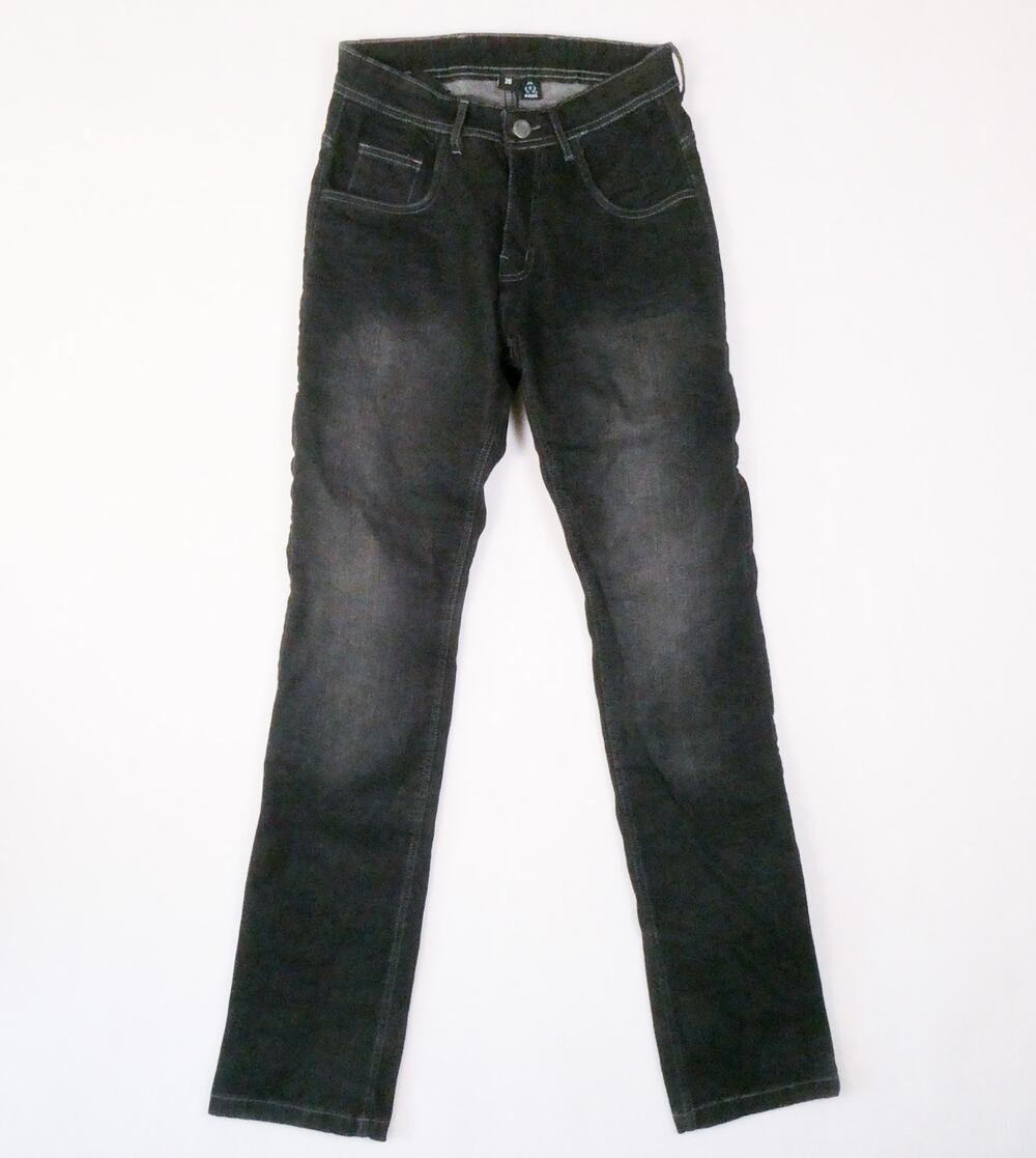 Street & Steel Oakland Jeans Size 28 Black Motorcycle Riding Pants Knee Pads